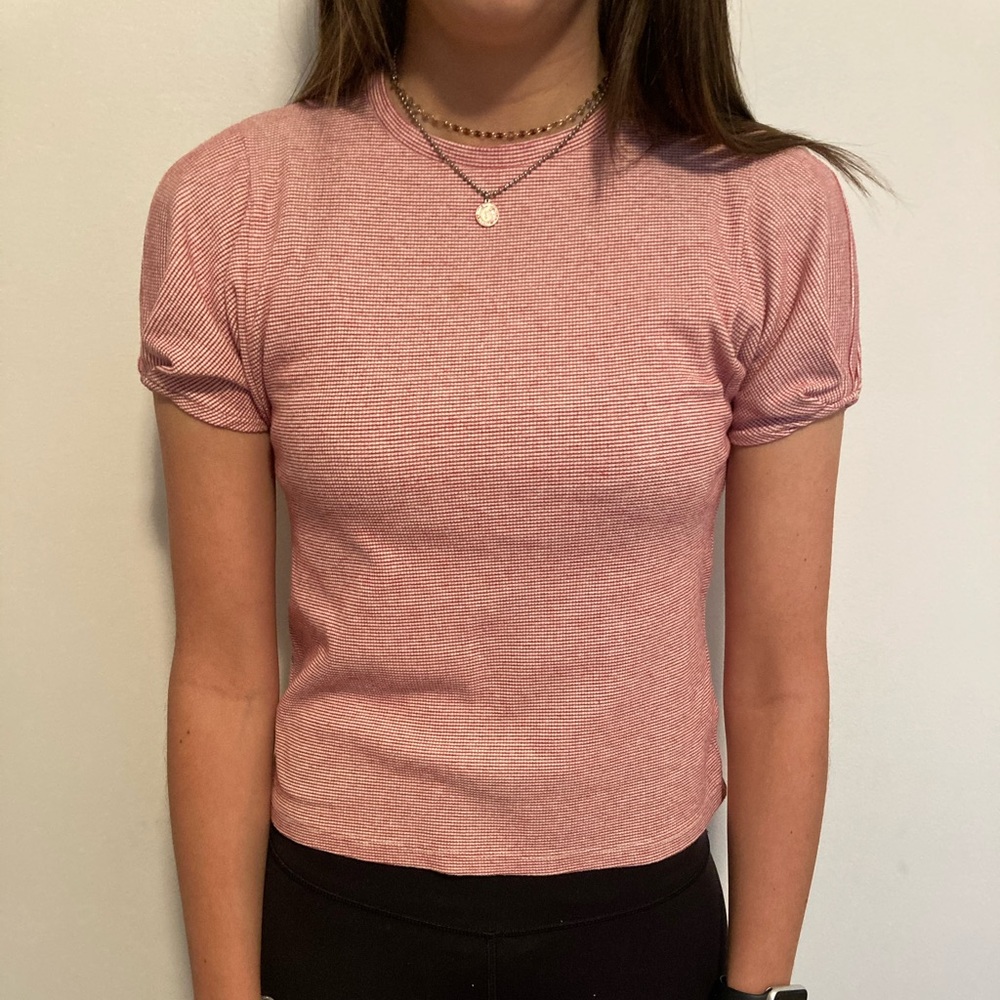 zara t-shirt type blouse